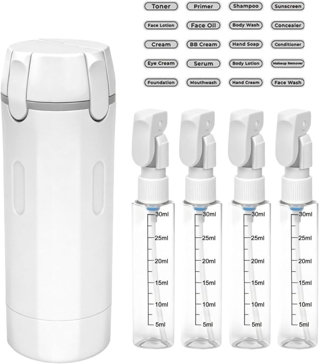 Perfume Quotes - Dispenser da viaggio 4 in 1,